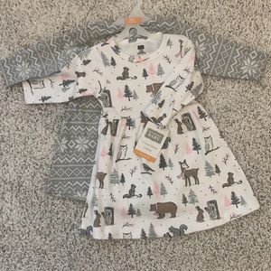 NWT Hudson Baby 3-6 mo 2-pack Dresses